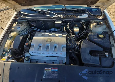 2000 Cadillac Seville Sls z USA, uszkodzony, nr VIN 1G6KS54Y7YU172548